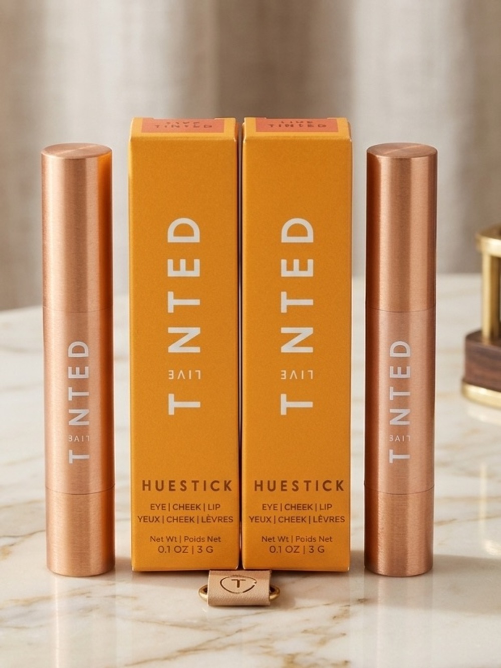 LIVE Tinted Huestick 2-Piece Set – All-Over Color Corrector (Shade: Rise)